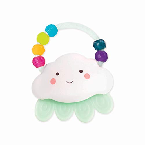 B. toys – Rain-Glow Squeeze – Light-Up Cloud Rattle for Babies 3 Months + B. toys – Rain-Glow Squeeze – Light-Up Cloud Rattle for Babies 3 Months +
