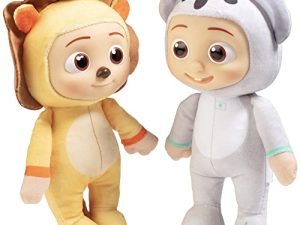 CoComelon JJ Lion & Koala Plush Stuffed Animal Toys