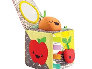 Infantino Peek & Seek Sensory Discovery Cube