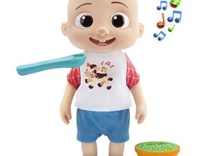 CoComelon Deluxe Interactive JJ Doll - Includes JJ