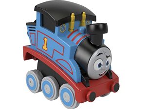 Thomas & Friends Press n' Go Stunt Train Engine Thomas Racing Toy Vehicle for Toddlers and Preschool Kids Ages 2 Years and up