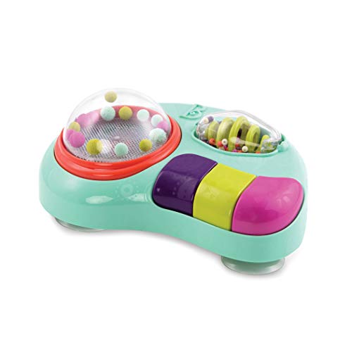 B. Toys – Whirley Pop – Lights & Music Station Baby Toy with Suction Cups – 100% Non-Toxic and BPA-Free B. Toys – Whirley Pop – Lights & Music Station Baby Toy with Suction Cups – 100% Non-Toxic and BPA-Free