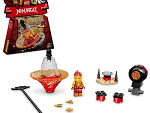 LEGO NINJAGO Kai’s Spinjitzu Ninja Training 70688 Spinning Toy Building Kit with NINJAGO Kai; Gift for Kids Aged 6+ (32 Pieces)