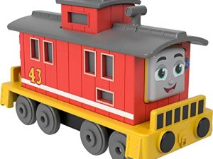 Thomas & Friends Fisher-Price Brake Car Bruno Push-Along die-cast Toy Train Engine for Preschool Kids Ages 3 Years and Older