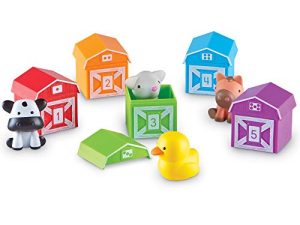 Learning Resources Peekaboo Learning Farm - 10 Pieces