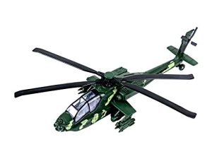 HAPTIME Military Helicopter Toy with Lights and Sounds