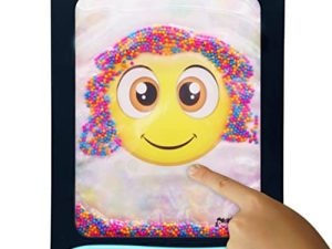 DoodleJamz JellyPics - Sensory Drawing Pads Filled with Non-Toxic Squishy Beads and Gel – Includes Stylus