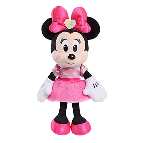 Disney Junior Minnie Mouse 8-Inch Small Hearts Minnie Mouse Beanbag Plush Disney Junior Minnie Mouse 8-Inch Small Hearts Minnie Mouse Beanbag Plush