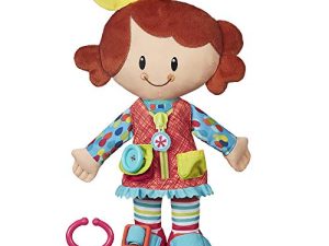 Playskool Dressy Kids Girl Activity Plush Stuffed Doll Toy for Kids and Preschoolers 2 Years and Up (Amazon Exclusive)