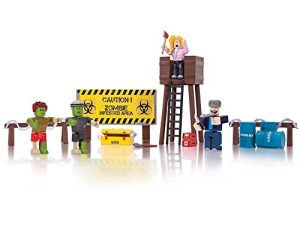 Roblox Action Collection - Zombie Attack Playset [Includes Exclusive Virtual Item]