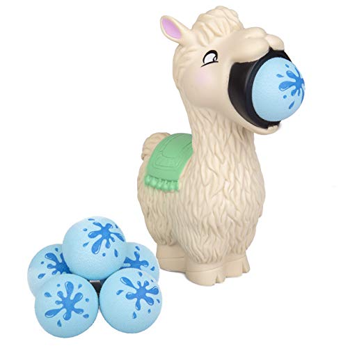 Hog Wild Llama Popper Toy - Shoot Foam Balls Up to 20 Feet - 6 Balls Included - Age 4+ Hog Wild Llama Popper Toy - Shoot Foam Balls Up to 20 Feet - 6 Balls Included - Age 4+