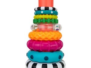 Sassy Stacks of Circles Stacking Ring STEM Learning Toy