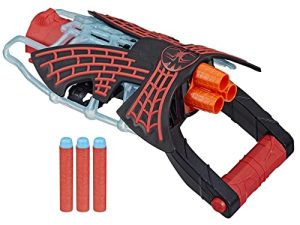 Marvel Spider-Man: Across The Spider-Verse Miles Morales Tri-Shot NERF Blaster