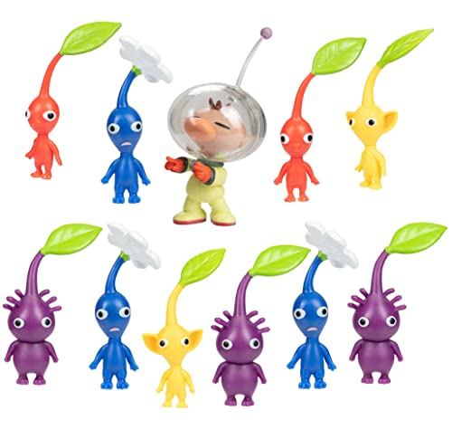 SUPER MARIO Nintendo Captain Olimar & Pikmin Set – Includes 11 Figures SUPER MARIO Nintendo Captain Olimar & Pikmin Set – Includes 11 Figures