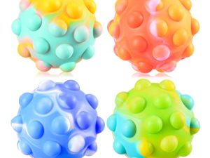 Pop Fidget Ball Popper Its Toys 4 Packs