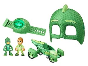 PJ Masks Gekko Power Pack Preschool Toy Set with 2 PJ-Masks-Action-Figures