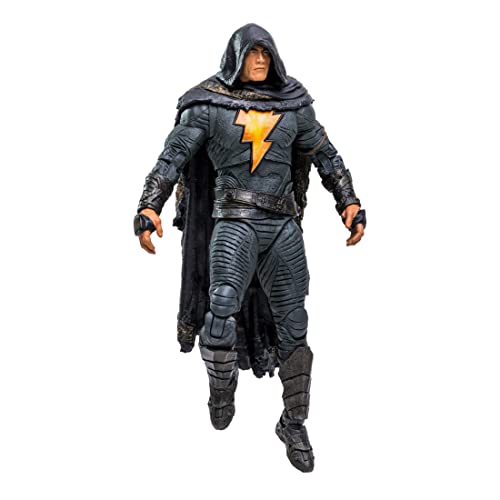 McFarlane Toys DC Black ADAM Movie 7IN Figures - Black ADAM with Cloak McFarlane Toys DC Black ADAM Movie 7IN Figures - Black ADAM with Cloak