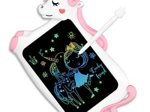 Unicorn Toy Gifts for Girls Boys - CHEERFUN LCD Writing Tablet for Kids|Toddler Travel Road Trip Essential Toy Gift for 3+4 5 6 7 8 Year Old | Reusable Doodle Draw Board | Learning Birthday Gift Girl
