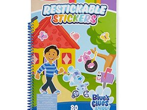 Melissa & Doug Blue's Clues & You! Restickable Stickers Pad - Places Blue Loves