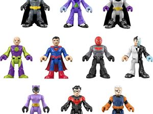 Fisher-Price Imaginext DC Super Friends Ultimate Hero Villain Match-Up Figure Set [Amazon Exclusive]