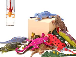 Axbotoy 12 Pack Lizard Animal Figurines