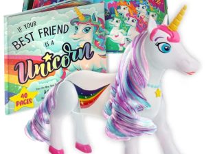 Unicorn Toy Unicorn Book for Kids