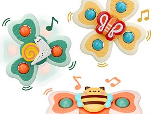 LZZAPJ Spinning Sensory Learning Toys for Toddlers 1-3