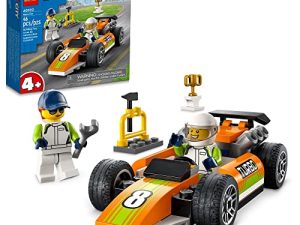 LEGO City Great Vehicles Race Car 60322 Building Toy Set for Preschool Kids