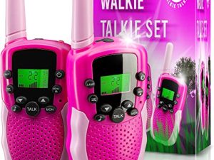 Walkie Talkies for Kids - 22 Channels - 3 Miles Range Kids Walkie Talkie for Kids | Walkie Talkie Kids Toys for Kids | Girl Toys for Girls Toys | Boy Toys for Boys Toys | Kids Walkie Talkies 2 Pack