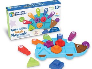 Learning Resources Spike the Fine Motor Hedgehog Puzzle Playmate - 11 Pieces