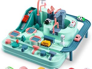 Kids Race Tracks for Boys Car Adventure Toys Gifts for Age 2 3 4 5 6 Year Old Boys Girls