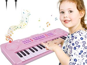 37 Key Piano Keyboard for Kids Musical Toy Piano for Kids Electric Piano Learning Educational Toys for 3 4 5 Year Old Boys Girls Christmas Birthday Gifts