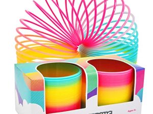 The Dreidel Company Plastic Multicolor Coil Spring