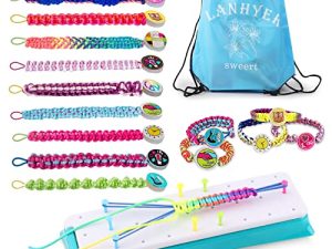LANHYER Friendship Bracelet Making Kit Toys for Girls