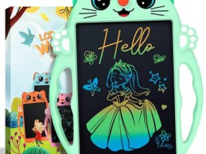 Toddler Toys for Girls Gifts - CHEERFUN LCD Writing Tablet Kids Toys for 3 4 5 6 7 8 Year Old Girls Boys Learning Light Doodle Board Drawing Pad Birthday Gifts Ideas for Little Kids