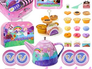 44PCS Tea Party Set for Little Girls
