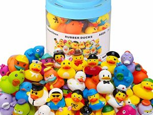 SmartYeen 30pcs Rubber Ducks Bath Toys for Toddlers 1-3