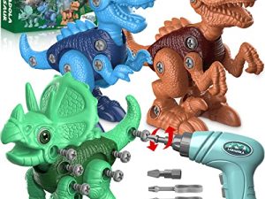 Laradola Dinosaur Toys for 3 4 5 6 7 8 Year Old Boys