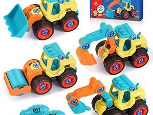 Construction Toys for 3-8 Year Old Boys Girls