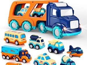 9 Pack Cars Toys for 2 3 4 5 Years Old Toddlers Boys and Girls Gift