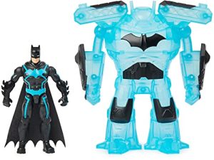 DC Comics Batman Bat-Tech 4-inch Deluxe Action Figure with Transforming Tech Armor