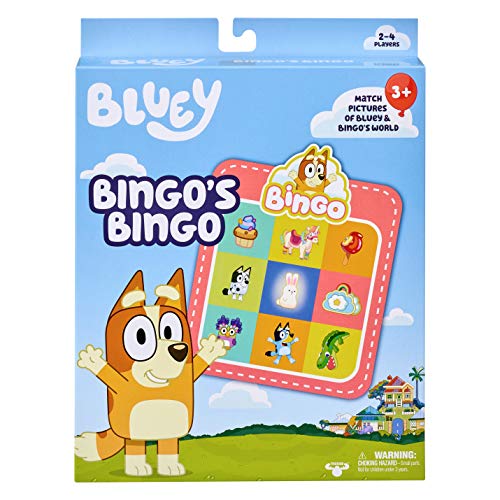 Bluey - Bingo's Bingo Card Game - Fun Matching Game Where You Match Images (13034) Bluey - Bingo's Bingo Card Game - Fun Matching Game Where You Match Images (13034)