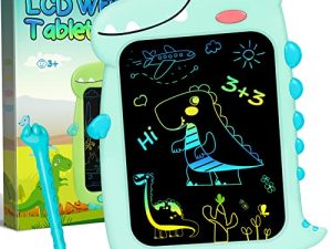 LCD Writing Tablet for Kids Gifts: CHEERFUN Dinosaur Toys for Age 3 4 5 6 7 8 Year Old Boys Girls Christmas Stocking Stuffers Birthday 10-inch Doodle Board Drawing Pad Educational Road Trip Essential