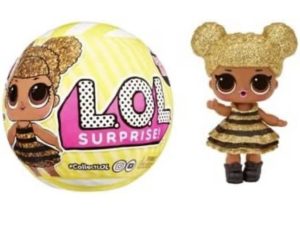LOL Surprise 707 Queen Bee Doll with 7 Surprises in Paper Ball- Collectible Doll w/Water Surprise & Fashion Accessories