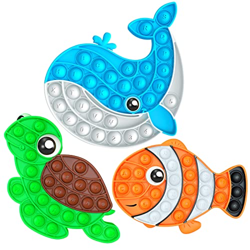 3 Pack Push Bubble Fidget Sensory Toys 3 Pack Push Bubble Fidget Sensory Toys