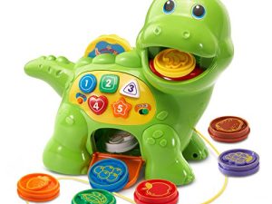 VTech Chomp and Count Dino Green