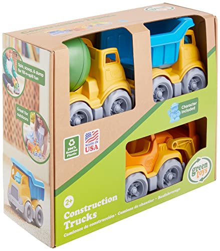 Green Toys Construction Vehicle - 3 Pack - 4C Green Toys Construction Vehicle - 3 Pack - 4C