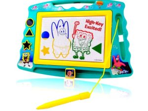 SpongeBob Squarepants Magnetic Drawing Board with Stylus and 3 Stamps