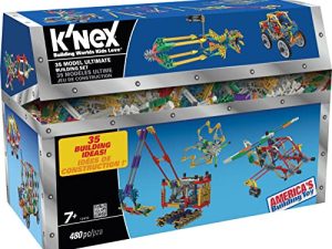 K’NEX – 35 Model Building Set – 480 Pieces – For Ages 7+ Construction Education Toy (Amazon Exclusive)