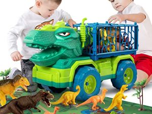 TEMI Dinosaur Truck Toys for Kids 3-5 Years